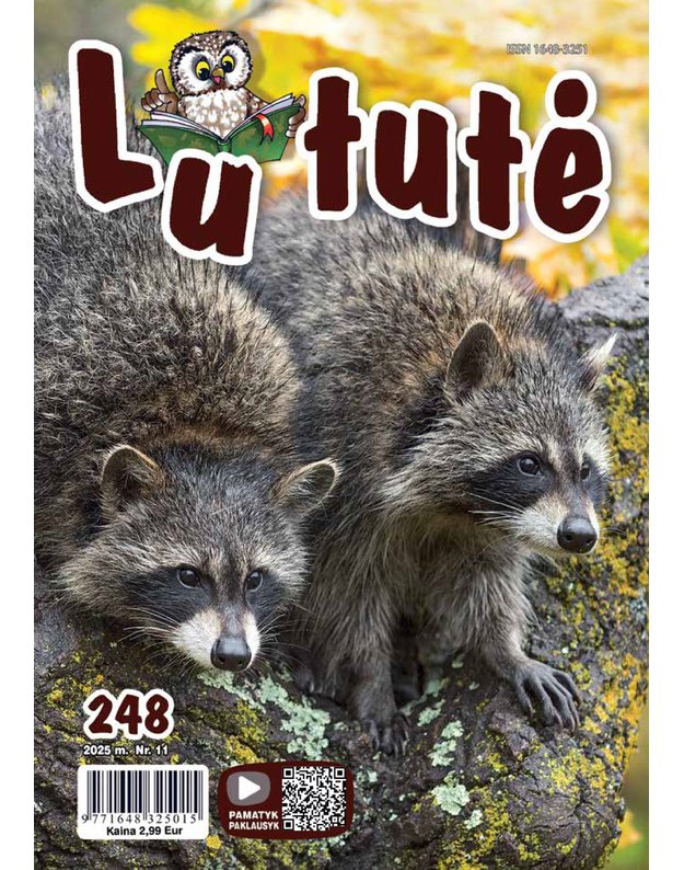 Žurnaliuko „Lututė“ numeris (2025 m. Nr. 11 (248)