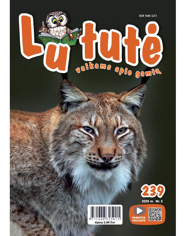 Žurnaliuko „Lututė“ numeris (2025 m. Nr. 02 (239)