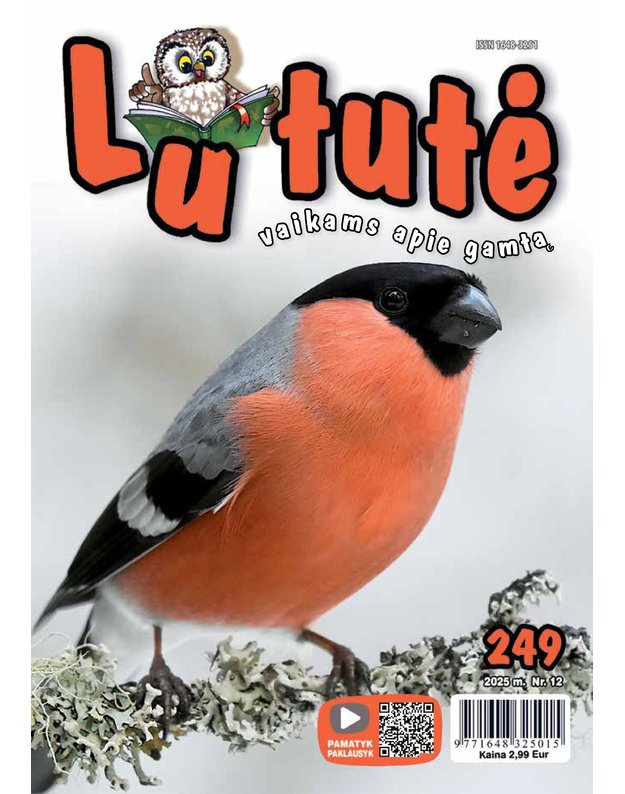 Žurnaliuko „Lututė“ numeris (2025 m. Nr. 12 (249)