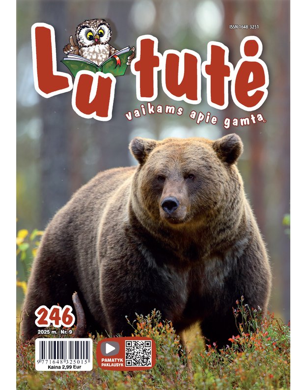 Žurnaliuko „Lututė“ numeris (2025 m. Nr. 09 (246)