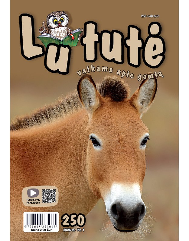 Žurnaliuko „Lututė“ numeris (2026 m. Nr. 01 (250)