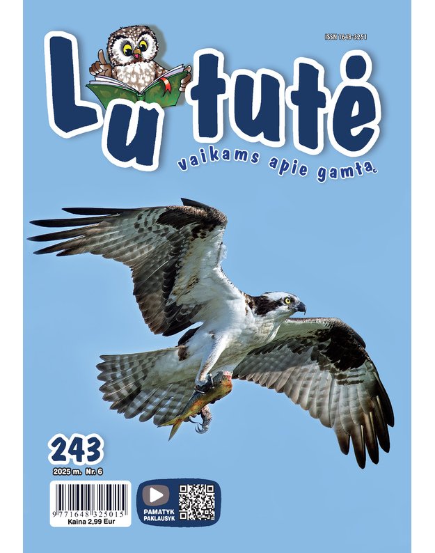 Žurnaliuko „Lututė“ numeris (2025 m. Nr. 06 (243)