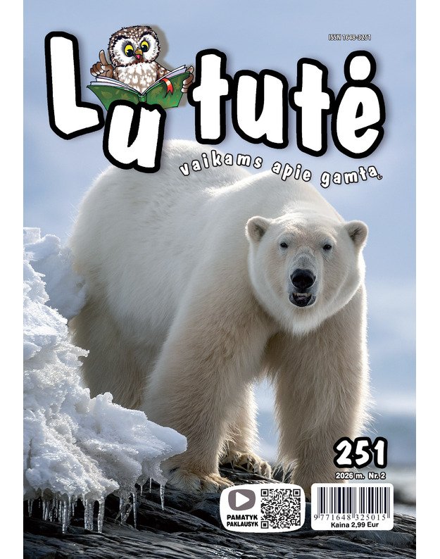 Žurnaliuko „Lututė“ numeris (2026 m. Nr. 02 (251)