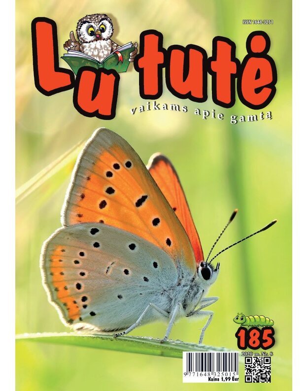 Žurnaliuko „Lututė“ numeris (2020 m. Nr. 8 (185)