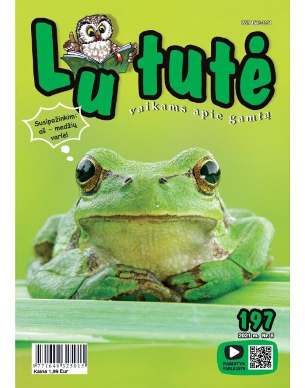 Žurnaliuko „Lututė“ numeris (2021 m. Nr. 8 (197)