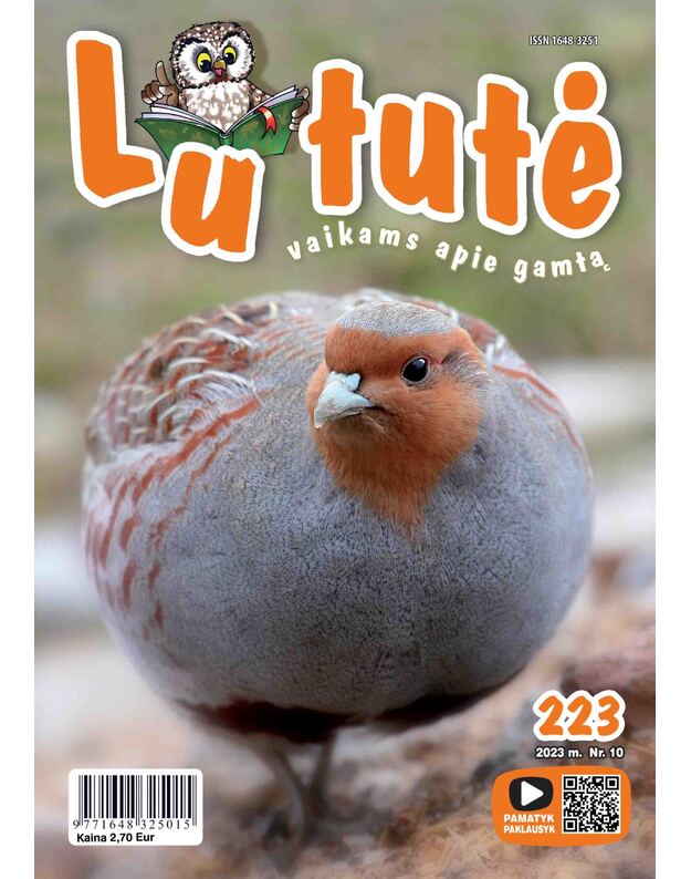 Žurnaliuko „Lututė“ numeris (2023 m. Nr. 10 (223)