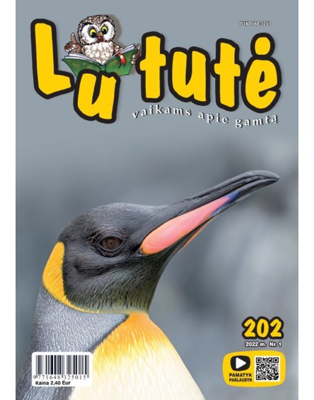 Žurnaliuko „Lututė“ numeris (2022 m. Nr. 1(202)