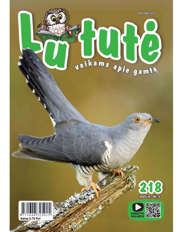 Žurnaliuko „Lututė“ numeris (2023 m. Nr. 05 (218)