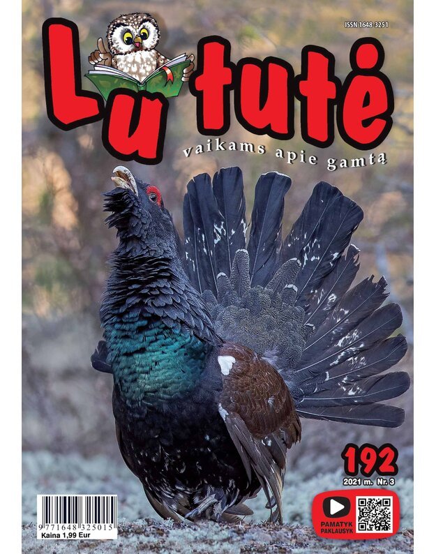 Žurnaliuko „Lututė“ numeris (2021 m. Nr. 3 (192)