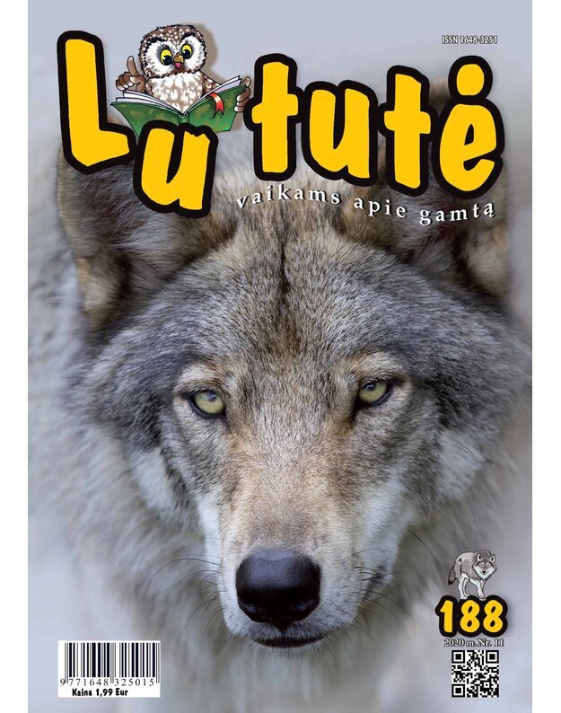 Žurnaliuko „Lututė“ numeris (2020 m. Nr. 11 (188) 